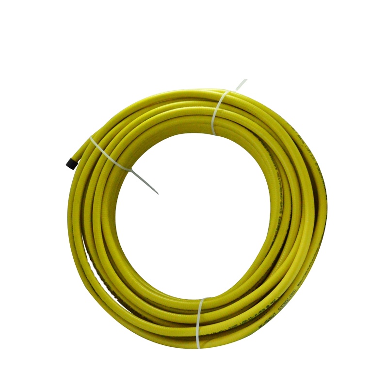 Flexible metallic gas piping propane tube